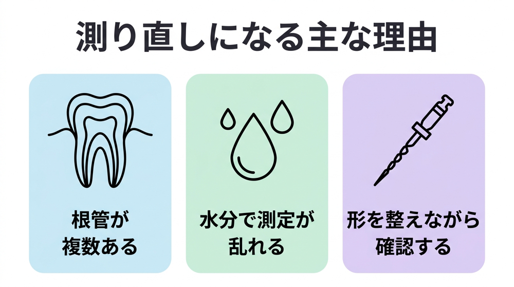何度も測り直すのは、失敗ではありません